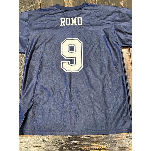 NFL Team Apparel Other - Dallas Cowboys Tony Romo #9 Navy Blue NFL Team Apparel Jersey Men’s Large